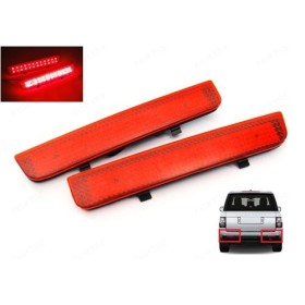 Kit 2 Fanali Posteriori A Led Rosso Per Land Rover Freelander 2 Range Rover L322 Sostituzione Catarifrangente Riflettore Originale