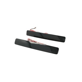 Kit 2 Fanali Posteriori A Led Nero Fume Per VW T5 Transporter Caravelle Multivan Rear Bumper Tail Brake Reflector Light