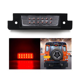 Kit Luce Terzo Stop a Led Singolo Trasparente Per Land Rover Defender 1990-2016 Discovery II 1994-2004 OEM LR044451LEDR