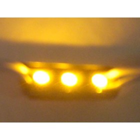 Modulo Mattone LED 3 SMD Giallo Per Personalizzare Insegna a Led