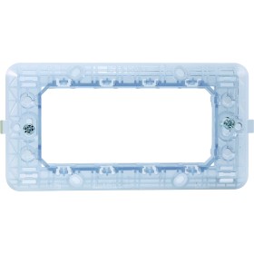ETTROIT Supporto 4P Serie Solar 4 Posti Compatibile Con Bticino Matix