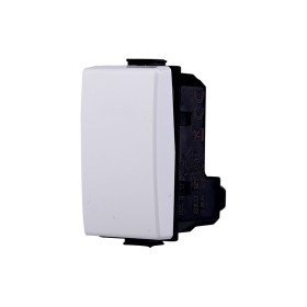 ETTROIT Interruttore 1P 16A Unipolare Colore Bianco Compatibile Con Bticino Matix