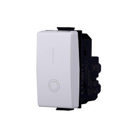 ETTROIT Interruttore 16A Bipolare 0-1 Colore Bianco Compatibile Con Bticino Matix