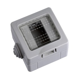 ETTROIT Custodia 1P IP55 Scatola Porta Frutti Con Coperchio 1 Posto Modulo Compatibile Con Bticino Matix