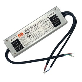 MeanWell ELG-200-24DA-3Y Alimentatore Dimmerabile DALI IP67 200W 24V 8,4A Input 220V e 110V