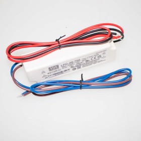 MeanWell Led Driver CC LPC-20-700IP67 Output 21W 30V 700mA Input 100-240V 0,55A Corrente Costante