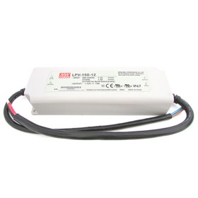 Alimentatore Trasformatore CV MeanWell Impermeabile IP67 12V 120W 10A LPV-150-12 Input 220V e 110V Input 220V e 110V