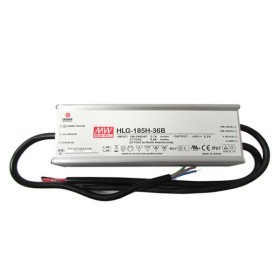 Meanwell HLG-185H-12B Led Driver Corrente Costante CC 13A 6-12VDC Alimentatore Voltaggio Costante CV 12V 156W Dimmerabile 1-10V PWM