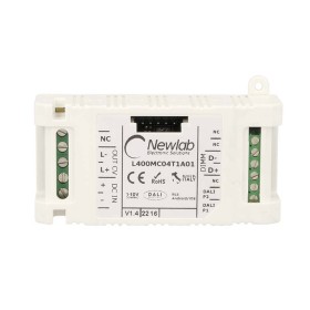 Newlab Led Dimmer PWM 12A Dimmerabile Tramite Bluetooth Pulsante N.O. 0-10V 1-10V Dali Potenziometro