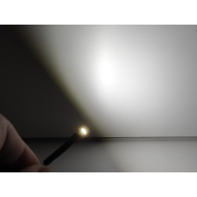 10 Pezzi Micro Mini Lampada Led Con Filo 12V Smd 3528 Colore Bianco Luci Spia Per Auto Jeep