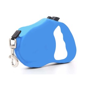 Guinzaglio per Cani 3 Metri Retrattile Colore Blu
