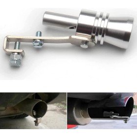 Fischietto Marmitta Auto Effetto Turbo Sound Size S Per Terminali Di Scarico Da 32mm A 43mm