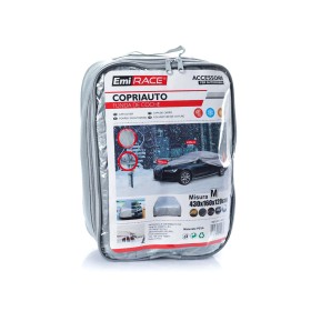 Telo Copriauto da Esterno Per Berline Misura M 430X160X120cm Impermeabile Antigraffio Resistente