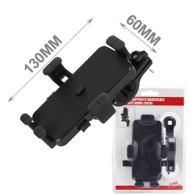 Porta Cellulare per Bicicletta Supporto Sicuro Stabile e Regolabile per il Manubrio Misura 130x60mm