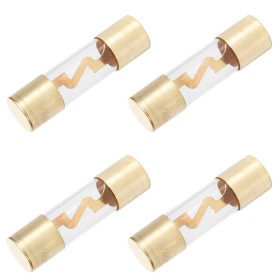 4 Pezzi Fusibili in Vetro per Audio e Video Auto Camion Camper 60A Diametro 10mm x 38cm