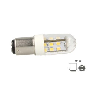 Lampada Led Barca BA15D Bianco Neutro 12V 24V 4W