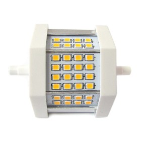 Lampada Led R7S Lineare 78mm 8W=80W 32 Smd 2835 Bianco Caldo