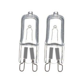 2 PZ Lampade Alogena Dimmerabile G9 42W 630 Lumen Bianco Caldo 2800K