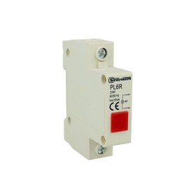 SANDASDON Indicatore Luminoso Led Luce Rosso Per Guida DIN di Segnalazione