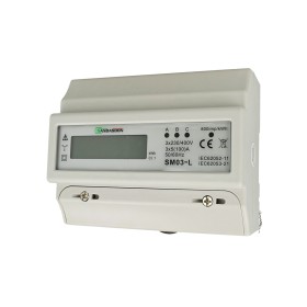 SANDASDON Contatore Di Energia Trifase 7M Per Barra DIN