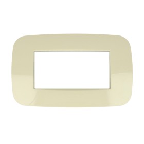 SANDASDON Placca Futura 4M Sabbia Compatibile Con Con Bticino Axolute