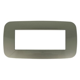 SANDASDON Placca Futura 6M Titanio Compatibile Con Con Bticino Axolute