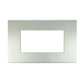 SANDASDON Placca Flat Slim Sottile 4M Titanio Compatibile Con Bticino Axolute Air