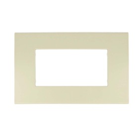 SANDASDON Placca Flat Slim Sottile 4M Sabbia Compatibile Con Bticino Axolute Air