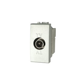 SANDASDON Presa TV Terminale Maschio Grigio Compatibile Con Bticino Living