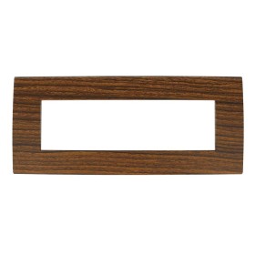 SANDASDON Placca Slim Sottile 7M Radica Compatibile Con Bticino Living Light Air