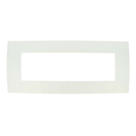 SANDASDON Placca Slim Sottile 7M Bianco Compatibile Con Bticino Living Light Air
