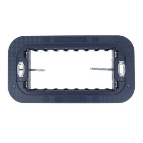 SANDASDON Supporto Flat Slim Sottile 4M Per Scatole 4 Moduli Compatibile Con Bticino Axolute Air