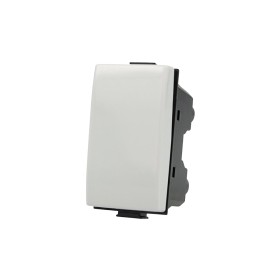 SANDASDON Pulsante NO 1P 16A Bianco Compatibile Con Bticino Matix