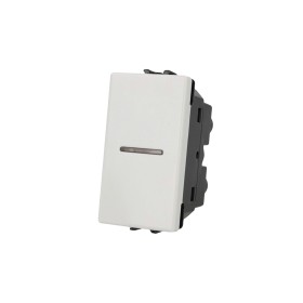 SANDASDON Deviatore Assiale 1P Unipolare 10A 230V Compatibile Con Bticino Matix