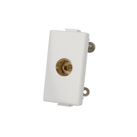 SANDASDON Presa TV Femmina Bianco Compatibile Con Bticino Matix