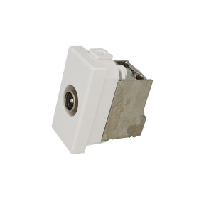 SANDASDON Presa TV Passante Maschio Bianco Compatibile Con Bticino Matix