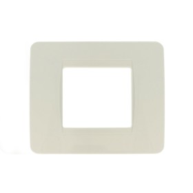 SANDASDON Placca Classic 2M Colore Sabbia Compatibile Con Con Bticino Matix