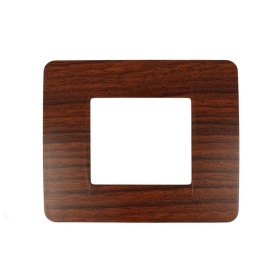 SANDASDON Placca Classic 2M Colore Radica Compatibile Con Con Bticino Matix