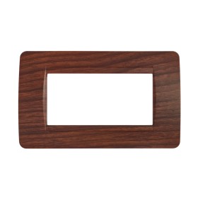 SANDASDON Placca Classic 4M Radica Compatibile Con Bticino Matix