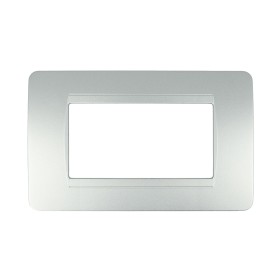SANDASDON Placca Classic 4M Silver Compatibile Con Bticino Matix