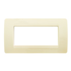 SANDASDON Placca Classic 6M Sabbia Compatibile Con Bticino Matix