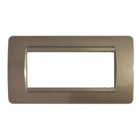 SANDASDON Placca Classic 6M Bronzo Compatibile Con Bticino Matix