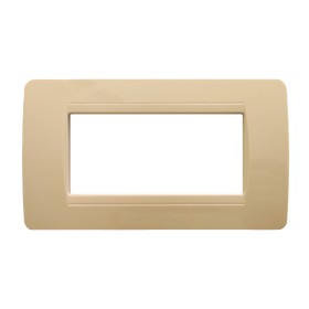 SANDASDON Placca Classic 6M Oro Compatibile Con Bticino Matix