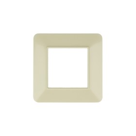 SANDASDON Placca Basic 2M Sabbia Compatibile Con Vimar Plana