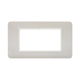 SANDASDON Placca Basic 4M Sabbia Compatibile Con Vimar Plana