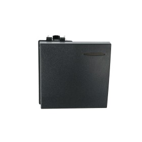 SANDASDON Copritasto Copriforo 2M Da 2 Moduli Nero Compatibile Con Bticino Living
