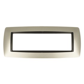 SANDASDON Placca Bombe 7M Titanio Compatibile Con Bticino Living International