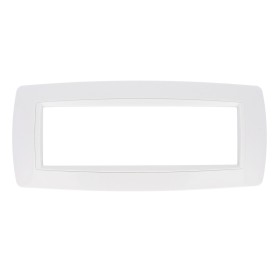 SANDASDON Placca Bombe 7M Bianco Compatibile Con Bticino Living International