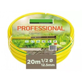 Tubo Irrigazione 3 Strati In PVC Retinato 1/2'' 12,5mm 20 Metri Tubo Flessibile da Giardino Uso Professionale