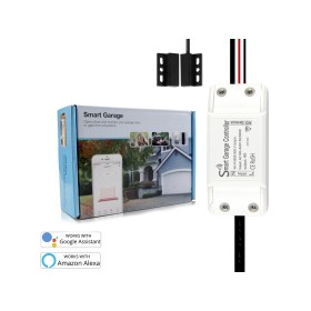 Kit Smart WiFi Garage Opener Apri Saracinesca Serrande Porta Apricancello APP Tuya Smart Life Compatibile Con Alexa e Google Home